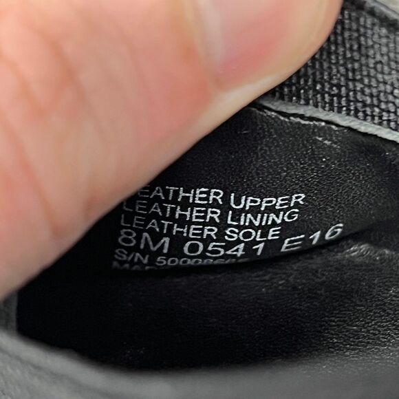 Tory Burch‎ Caroline Ballet Flats Black Leather Gold Women’s Size 8 M - Picture 7 of 7